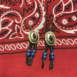 Vintage Concho Earrings